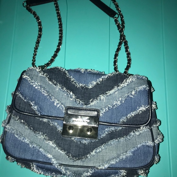 mk denim bag